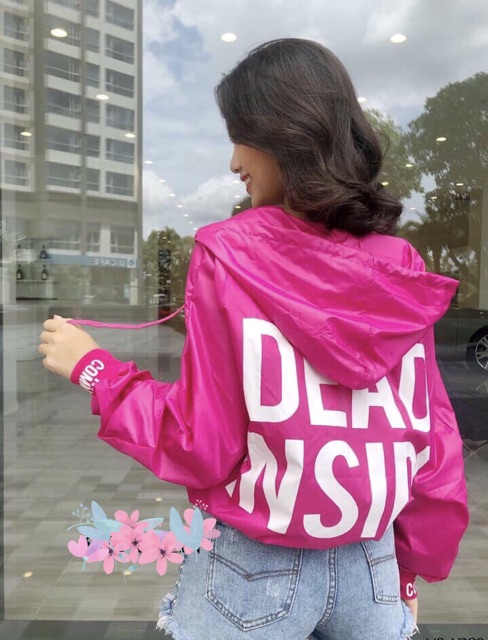 Áo khoác dù nữ dead inside cánh dơi- clip và ảnh thật | BigBuy360 - bigbuy360.vn