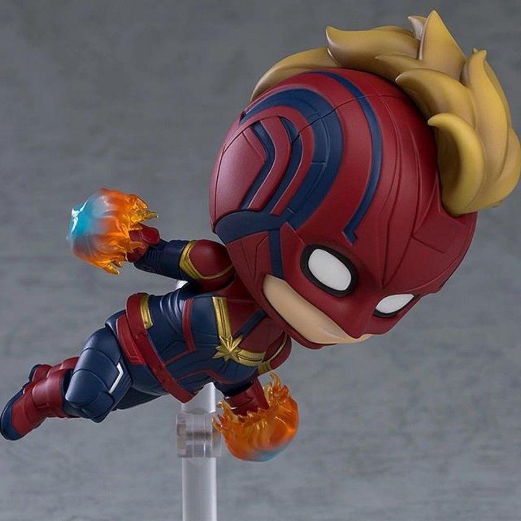 Mô hình Marvel Captain Marvel 10cm Hero's Edition DX Ver 1154 DX Nendoroid Good Smile CHÍNH HÃNG NHẬT MVND03