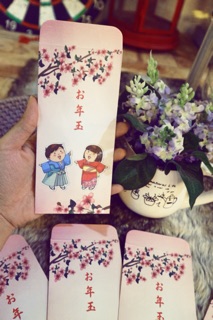 Combo bao lì xì Nhật Bản