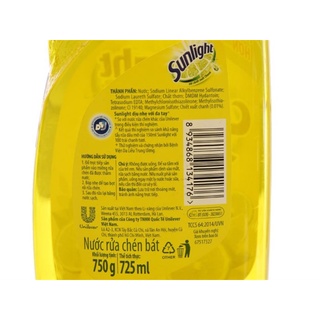 Nước rữa chén Sunlight