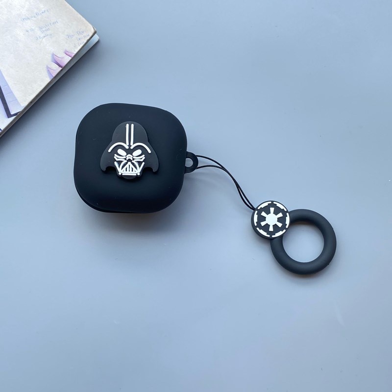 Vỏ Bảo Vệ Hộp Sạc Tai Nghe samsung galaxy buds live & buds fe / buds pro / buds2 Có Móc Khóa