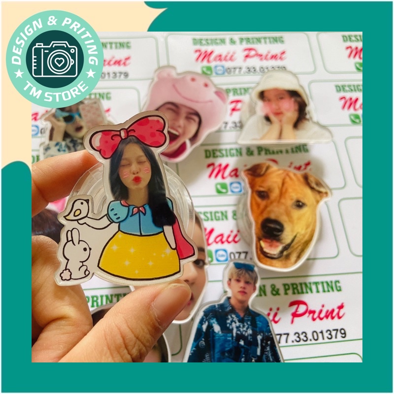 POPSOCKET GHÉP MẶT IN THEO YÊU CẦU