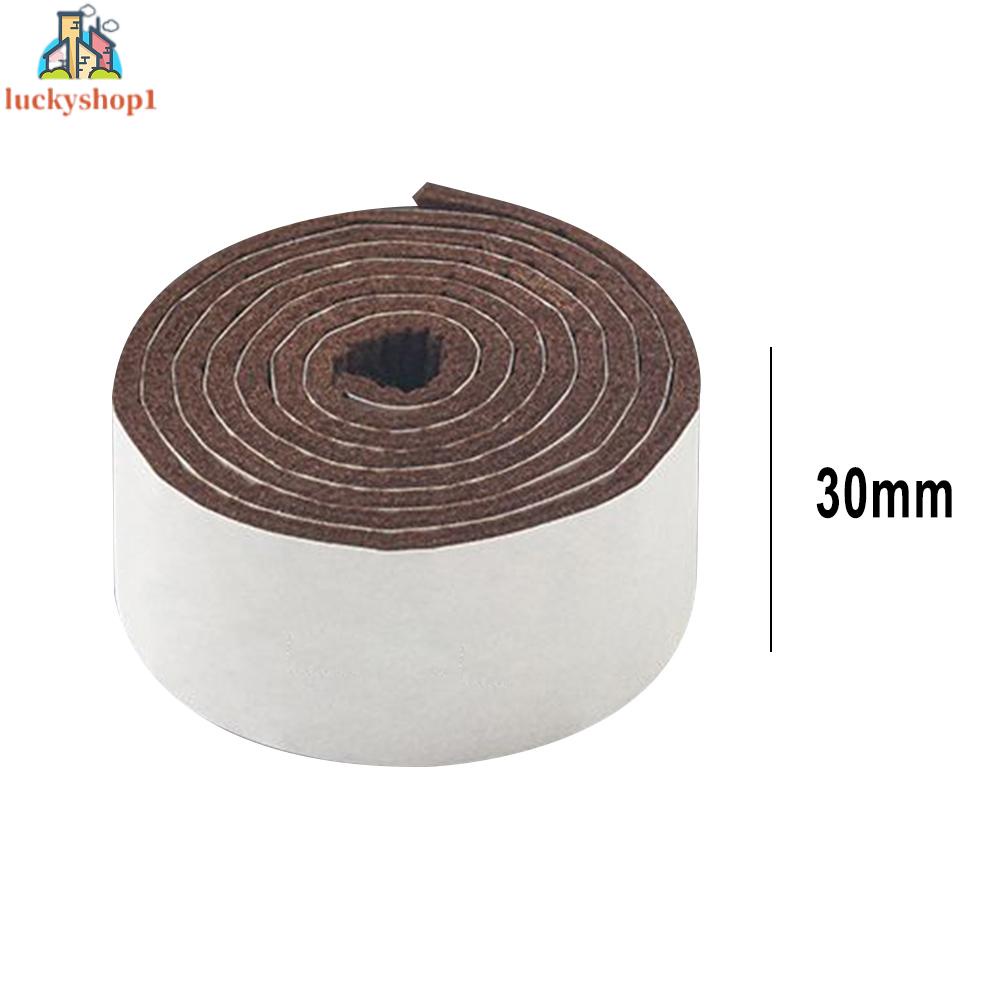 Trắng/nâu chống trượt có thể cắt xén cảm thấy sàn không ồn ào Bảo vệ chống trượt đồ nội thất Foot Mat 1m