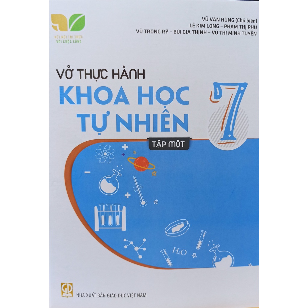 Sách - Vở thực hành Khoa Học Tự Nhiên lớp 7 tập 1+2