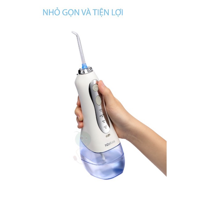 [CHÍNH HÃNG] Máy tăm nước cầm tay HF5 H2OFLOSS cực tiện dụng