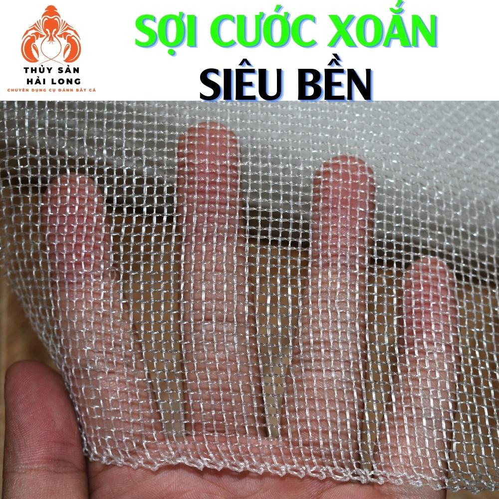 TÚI LƯỚI DÂY RÚT đựng cá,tôm, rắn...lưới cước Thái siêu bền gia công chắc chắn