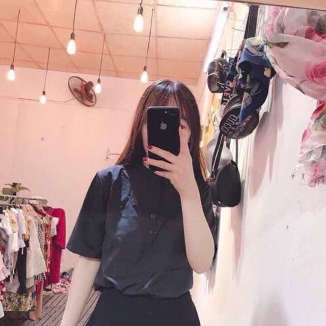 Áo sơ mi cổ tầu siêu đẹp sỉ 65k