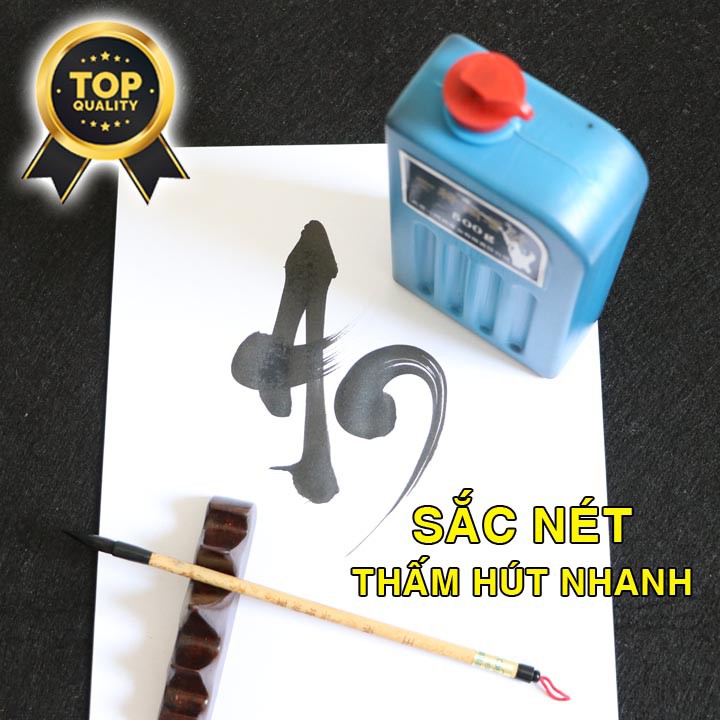 [CHÍNH HÃNG] Mực tàu viết thư pháp 0,5 Lít - Chất lượng cao