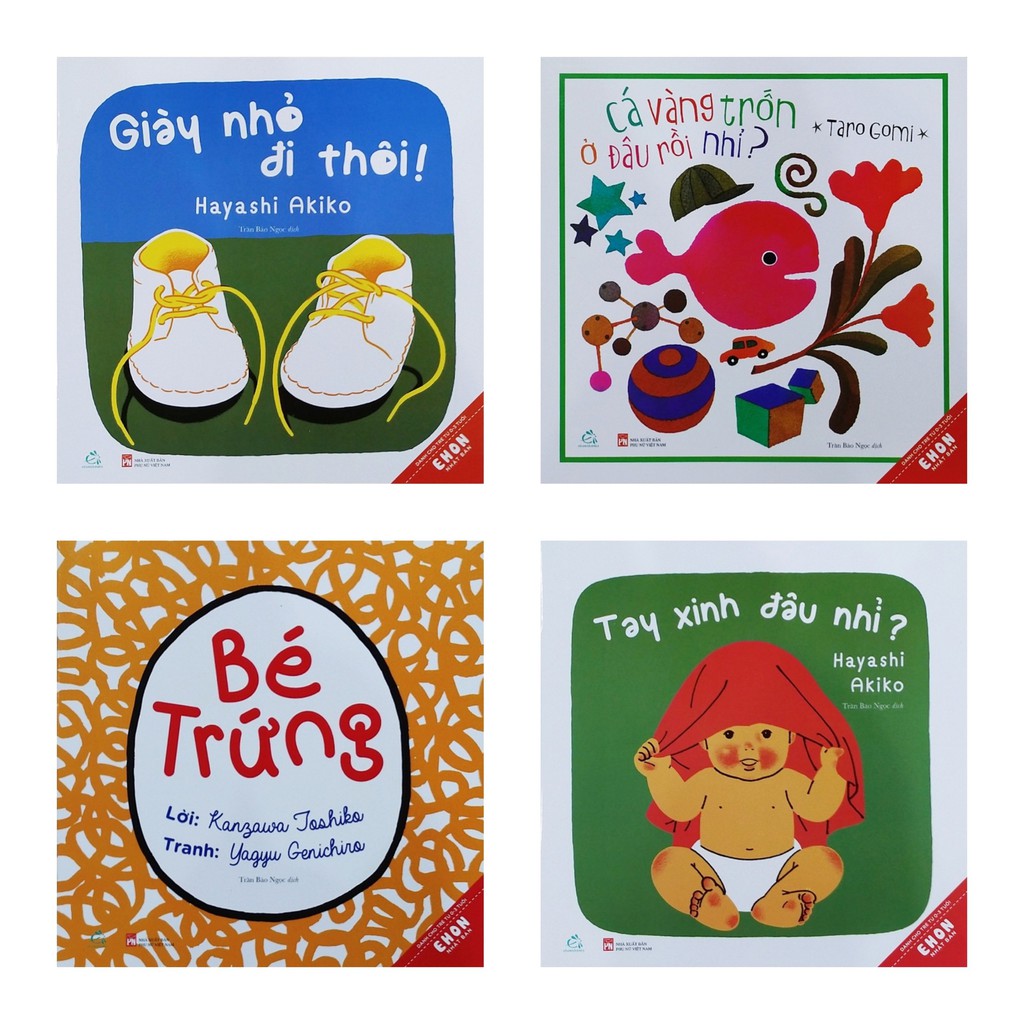 Sách - Bộ ehon nhật bản 8 cuốn ( chủ đề )