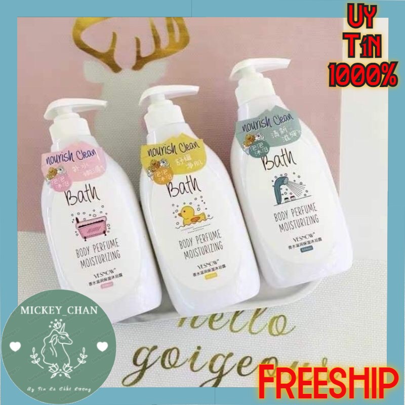 Sữa Tắm Bath Joeeyloves body Dưỡng Ẩm cho da