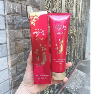 Sữa rửa mặt hồng sâm đỏ my gold
