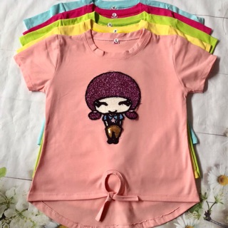 Áo thun bé búp bê xinh xắn