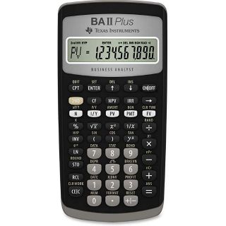 Texas Instruments BA II Plus máy tính tài chính (sẵn hàng)