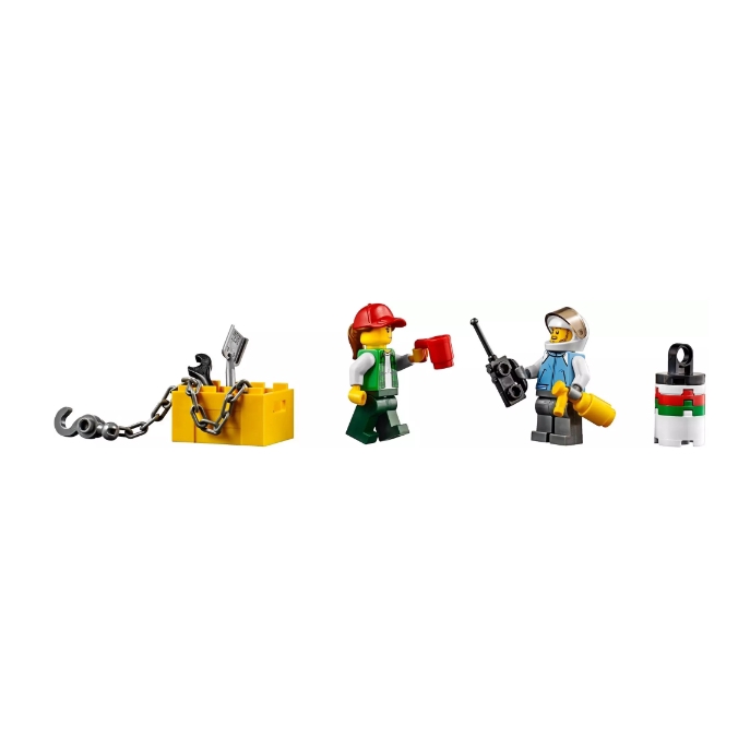 Bộ đồ chơi Lego lắp ghép mô hình xe kéo trực thăng dành cho các bé tự hoàn thành tại nhà