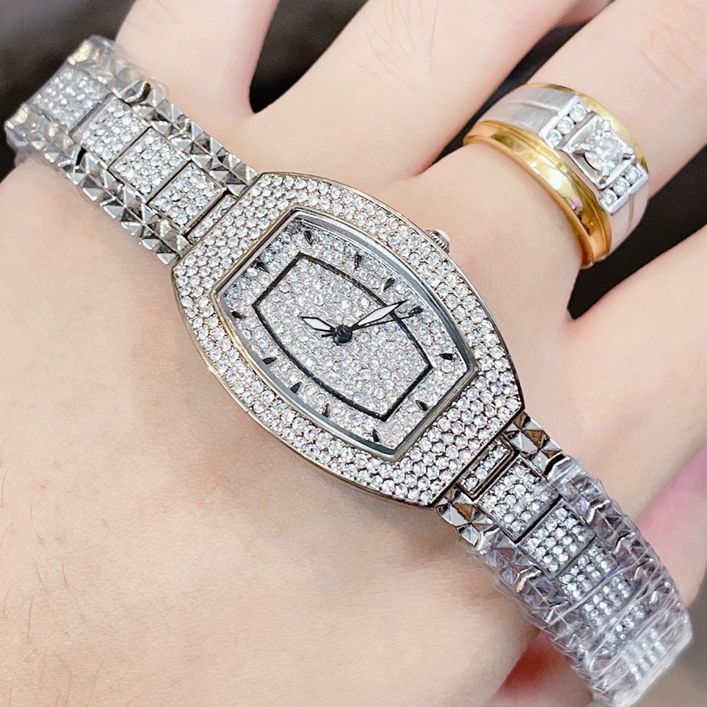 Đồng hồ nữ Chopard Happy Diamond 26mm máy Swissquartz, Mặt và Dây Full đá cao cấp