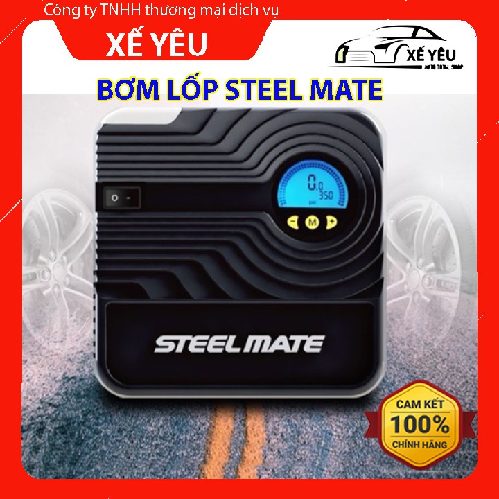 Bơm Lốp Ô Tô – Bơm Ô Tô – Chính Hãng Steelmate P03 Bơm Cơ, P05 Điện Tử Tự Ngắt Thông Minh