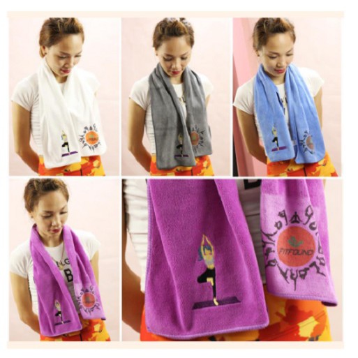 Khăn lau mồ hôi cao cấp thấm hút gấp 3 lần yoga, gym...