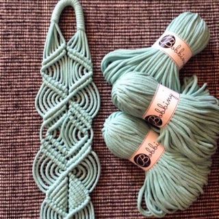 Dây treo chậu cây macrame