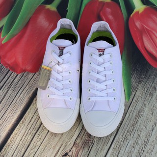 Giày Sneaker Chuck 2 Trắng Nữ Cổ Thấp ZRF