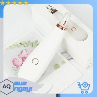 Máy Hút Mụn Cầm Tay 5 Lực Cao Cấp Black Head Detector Dùng Pin Tiểu Siêu Tiện Dụng, Bảo Hành 6 Tháng