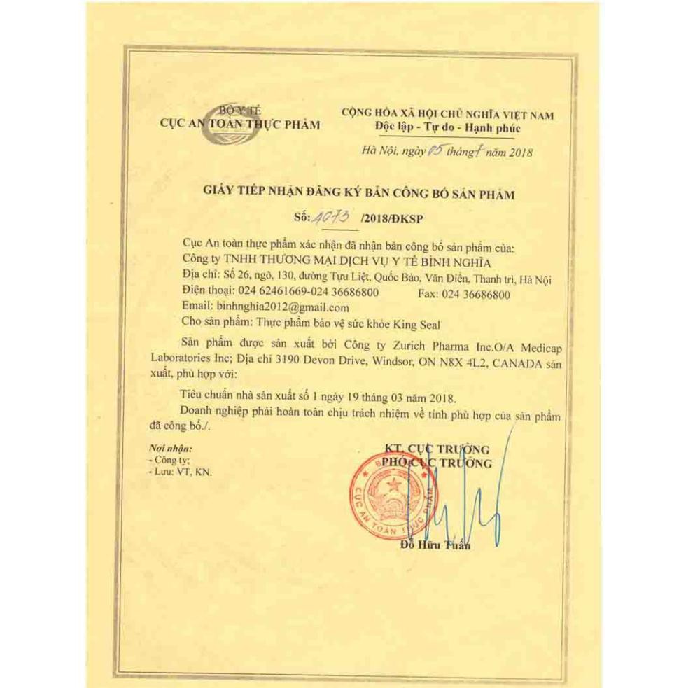 King Seal BNC - Bản lĩnh phái mạnh