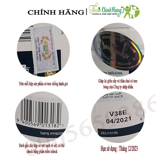 Tinh chất hàu New Zealand Good Health Oyster Plus tăng cường sinh lý nam giới (30 - 60 viên/lọ) | BigBuy360 - bigbuy360.vn