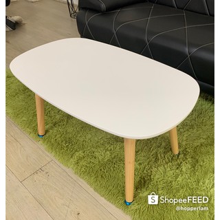 Bàn Trà BNS Sofa Vuông Màu Trắng 75*45*40