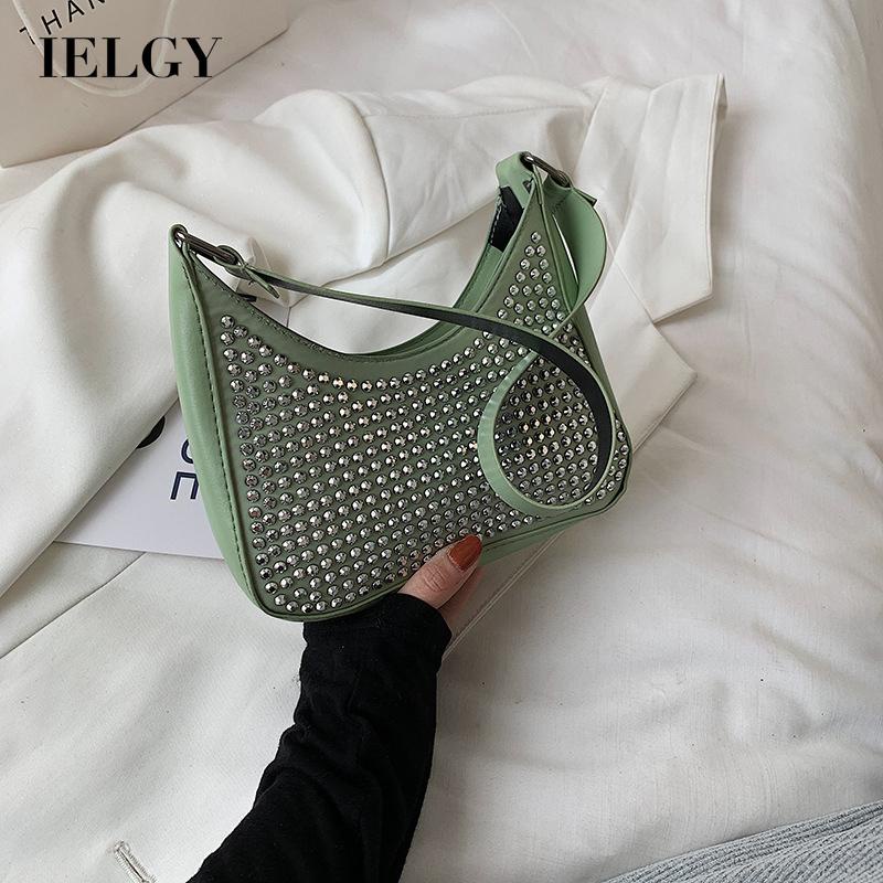 Túi đeo xách tay đính kim cương sáng cổ điển thời trang Hàn Quốc dành cho nữ