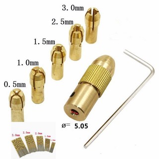 Đầu Kẹp Mũi Khoan Mini cho motor 775