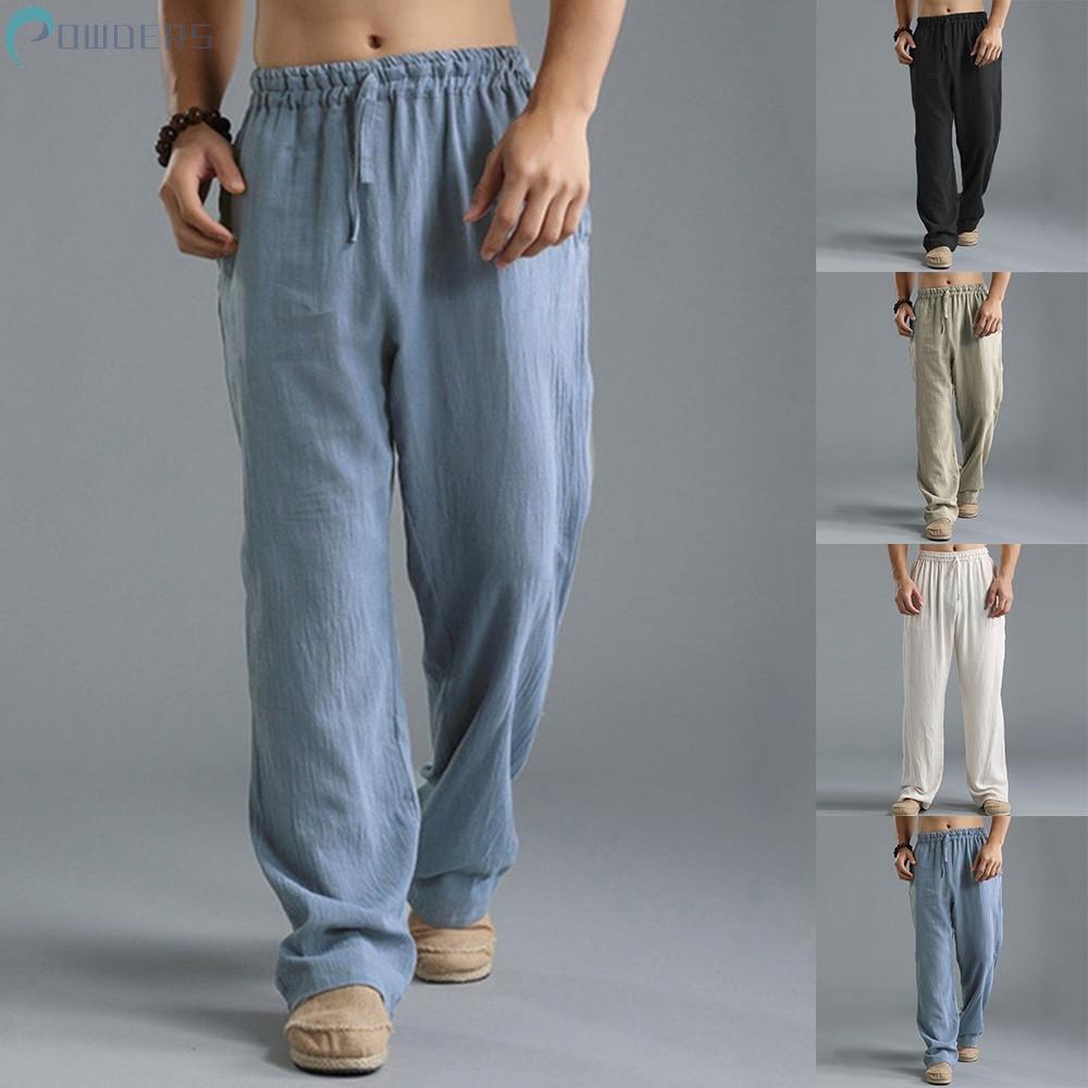 Quần ống rộng Thoáng Khí Tập Yoga Thời Trang Mới Cho Nam