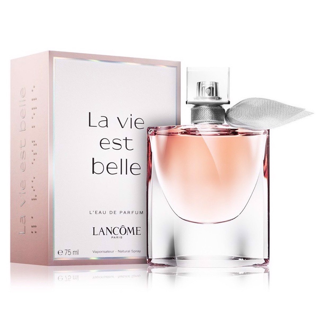 Nước hoa thơm lâu Lancome La Vie Est Belle 75ml, nước hoa cao cấp, hương thơm ngọt ngào quyến rũ