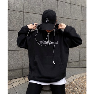 HOODIE "LOGO SS20" DOUBLE LABEL BLACK
