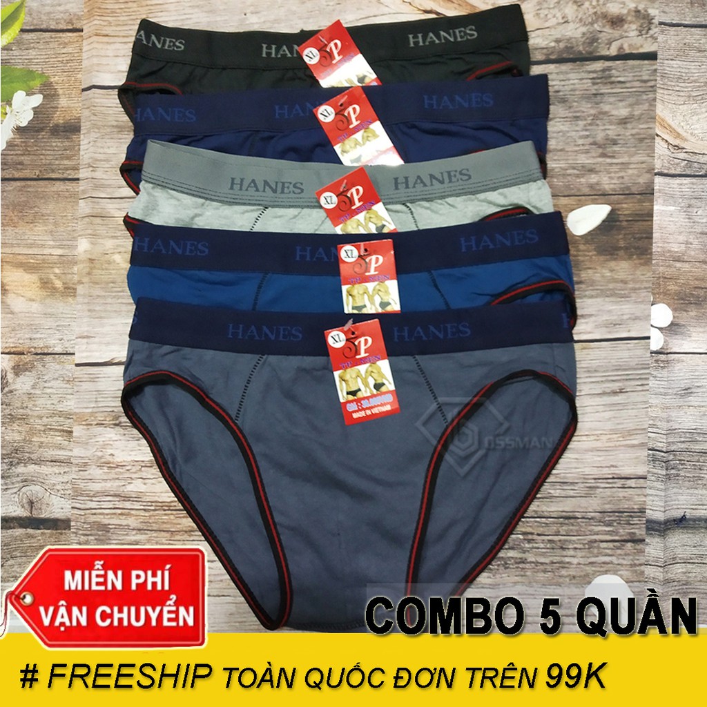 Combo 5 Quần Lót Nam - Quần Sịp Tam giác