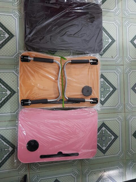 [FREESHIP 50K] BÀN HỌC GẤP GỌN CÓ KHE CẮM IPAD + KHAY ĐỰNG CỐC | BigBuy360 - bigbuy360.vn