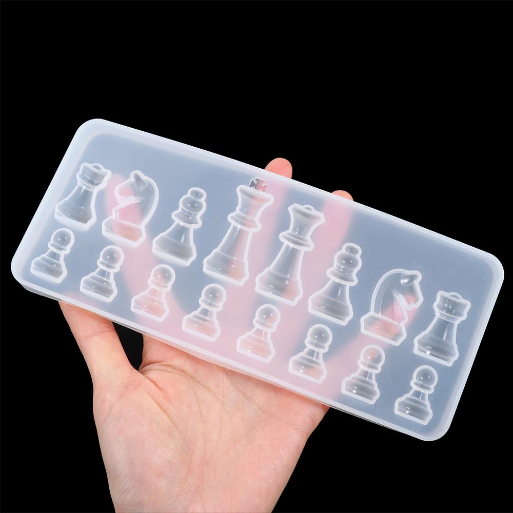 KUNHEV Khuôn Làm Bánh / Sô Cô La Hình Quân Cờ Vua Độc Đáo