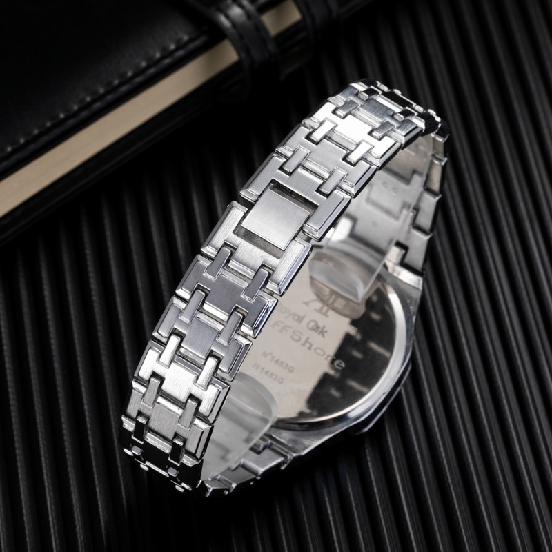 Đồng Hồ Đeo Tay AUDEMARS Bằng Thép Không Gỉ Thiết Kế Đơn Giản Thời Trang Cho Nam