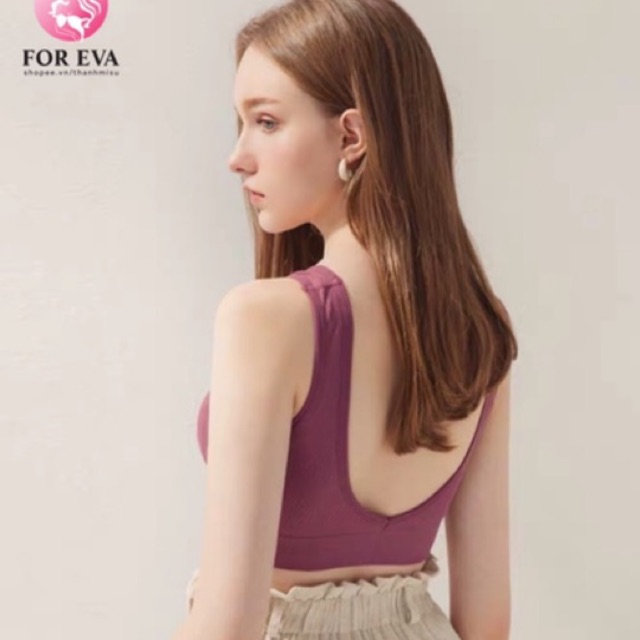 Áo bra áo tập gym yoga khoét lưng chữ v siêu quyến rũ