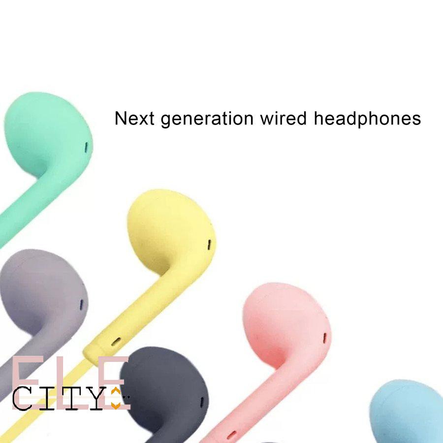 Ele】Tai nghe nhét tai Earphone Super Bass Earphone có Mic cho iPhone / Laptop / Android / Máy Nghe Nhạc