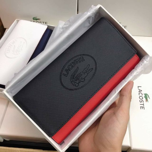 Ví Dài Lacoste hàng xuất dư chính hãng