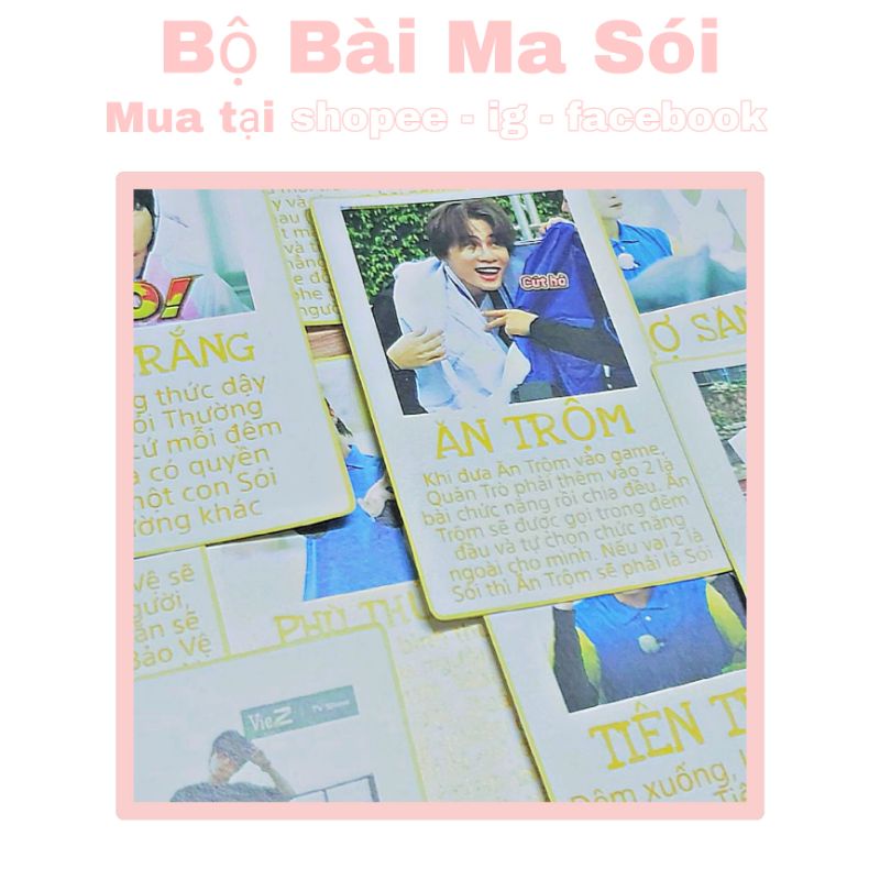 Bộ Bài Ma Sói Jack - J97