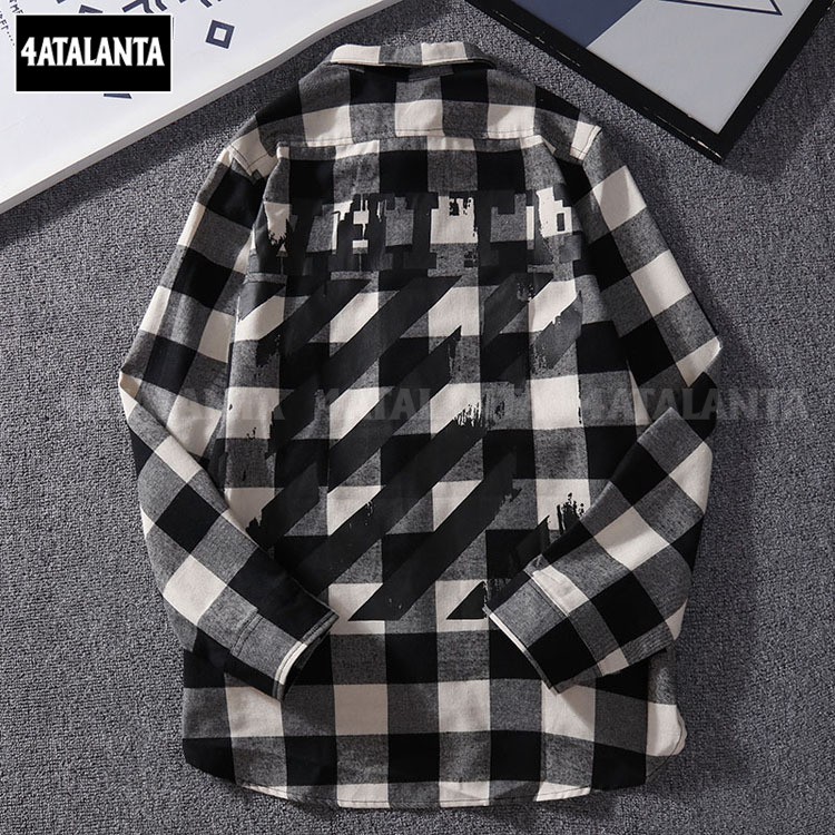 Áo khoác sơ mi caro 4AT - AKC - 307, áo sơ mi unisex – 4ATALANTA | BigBuy360 - bigbuy360.vn