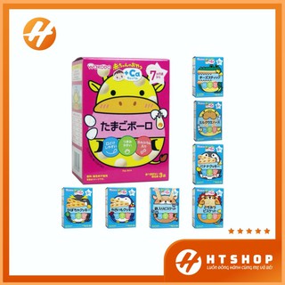 Bánh ăn dặm wakodo nhật bản cho bé ăn dặm từ 7 tháng tuổi
