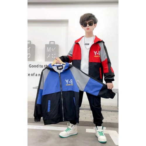 {22-38kg} Áo khoác gió bé trai size đại (hàng đẹp bán shop) M411