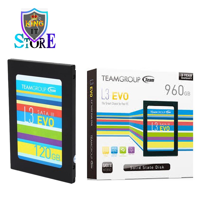 Ổ cứng SSD 120GB TeamGroup L3 Evo chính hãng Network Hub