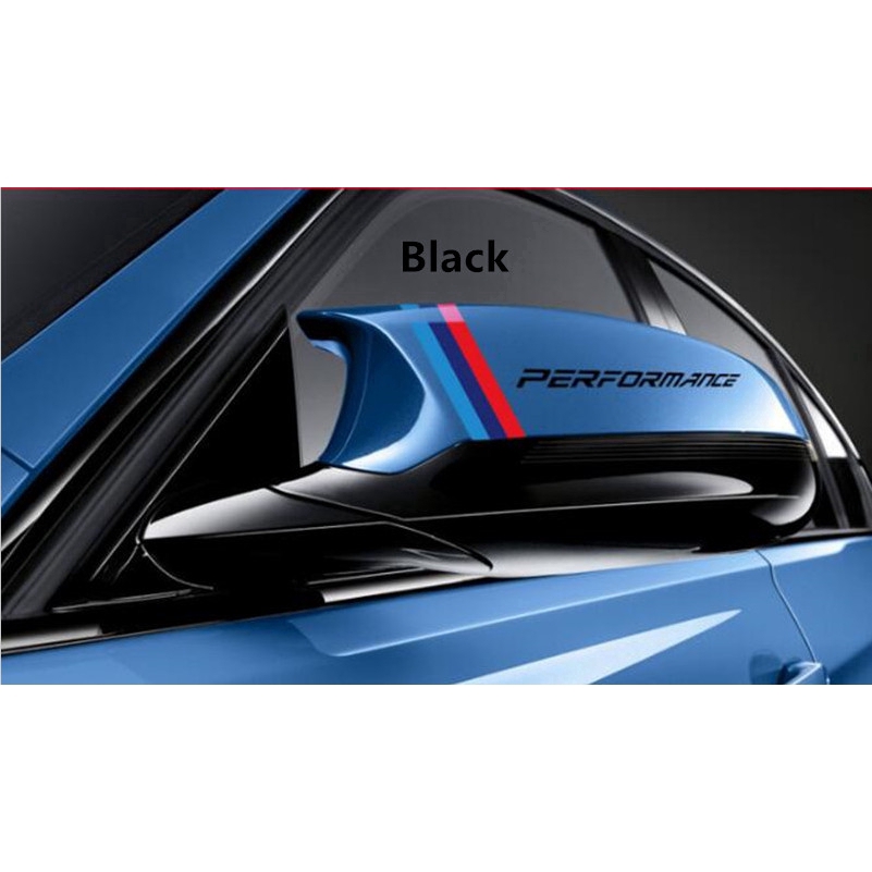 1 Cặp Đề Can Dán Gương Chiếu Hậu Xe Hơi Thể Thao BMW 1 3 4 5 Series