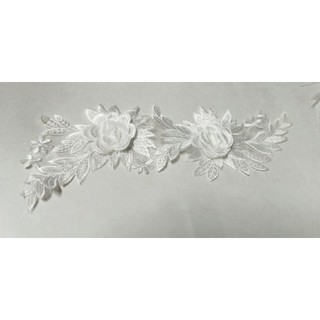 Hoa ren trang trí áo đủ màu 25cm