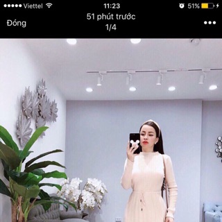 Váy len quảng châu