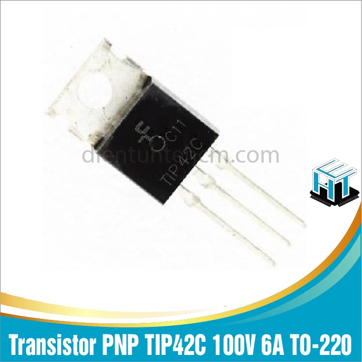 Combo 4 con Transistor công suất PNP TIP42C 100V 6A TO-220 3L