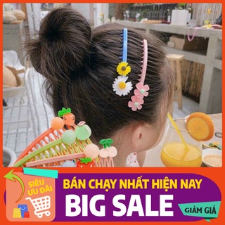 Bờm tóc,xược cài tóc mái nhiều hình đáng yêu cho bé gái - giao mẫu ngẫu nhiên
