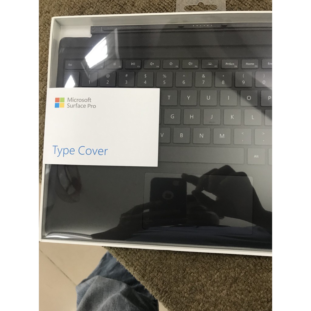 Bàn Phím Type Cover Surface Pro 3,4,5,6 Đen